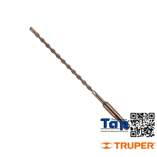 Imagen de BROCA SDS PLUS 006 1/4"X200 8" TRUPER