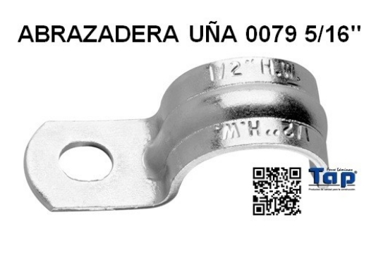 Imagen de ABRAZADERA UÑA 0079 5/16"