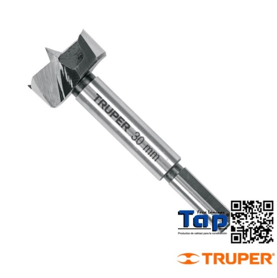 Imagen de BROCA FORSTNER 30 MM P MADERA TRUPER
