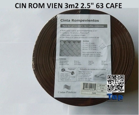Imagen de CIN ROM VIEN 3m2 2.5" 63 CAFÉ