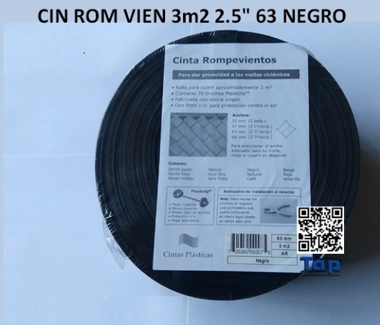 Imagen de CIN ROM VIEN 3m2 2.5" 63 NEGRO