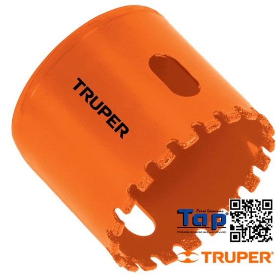Imagen de BROCASIERRA DIAMANTE 019 3/4" BORDE SEGMENTADO TRUPER