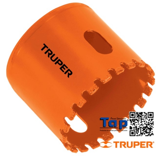 Imagen de BROCASIERRA DIAMANTE 025 1" BORDE SEGMENTADO TRUPER