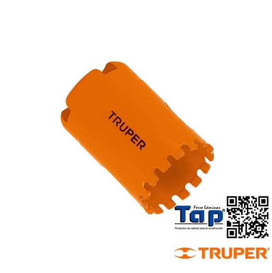 Imagen de BROCASIERRA DIAMANTE 034 1-3/8" BORDE SEGMENTADO TRUPER