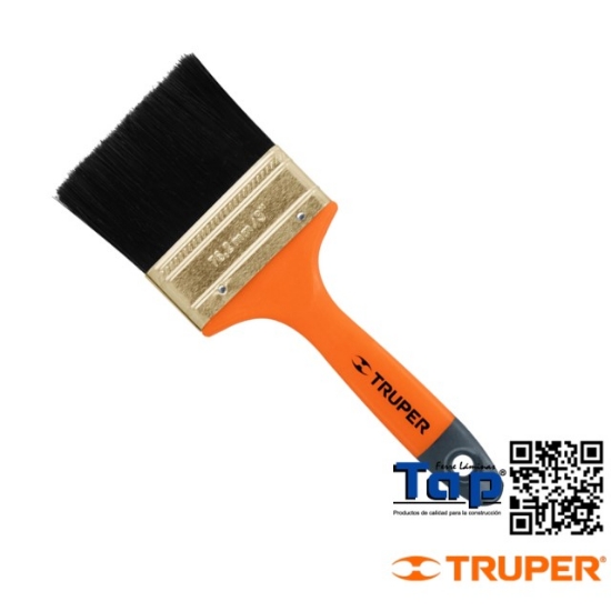 Imagen de BROCHA PROF 075 3" C MANGO PCO TRUPER