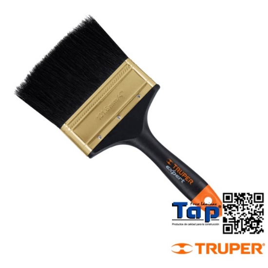 Imagen de BROCHA PROF 100 4" MANGO PCO TRUPER EXPERT