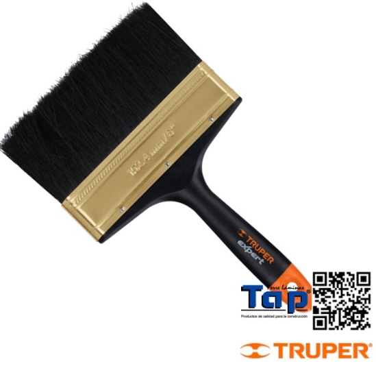 Imagen de BROCHA PROF 150 6" MANGO PCO TRUPER EXPERT