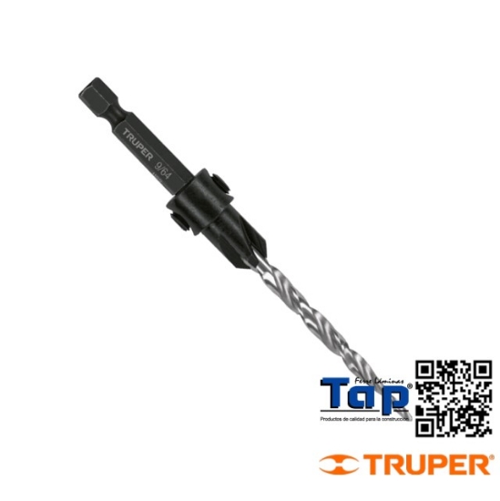 Imagen de BROCA AVELLANADORA #10 P MADERA 3/400 16" TRUPER