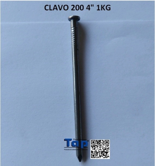 Imagen de CLAVO 200 4" 1KG