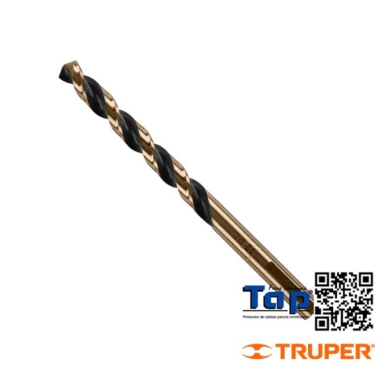 Imagen de BROCA HSS   7.5 MM TRUGOLD P METAL TRUPER EXPERT