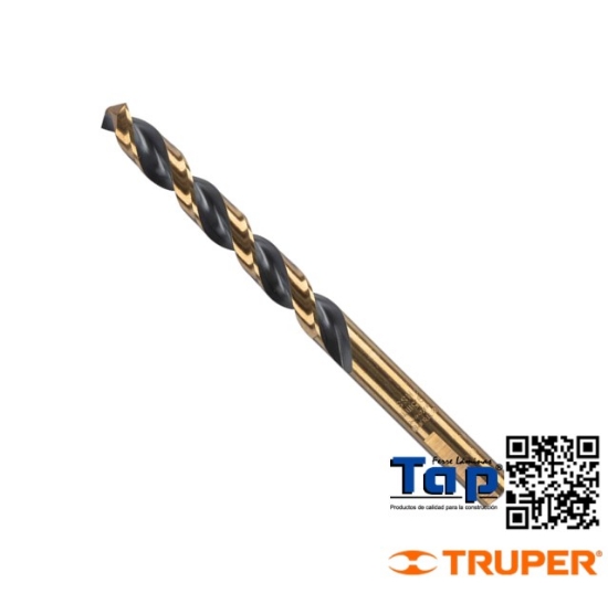 Imagen de BROCA HSS   9.5 MM TRUGOLD P METAL TRUPER EXPERT