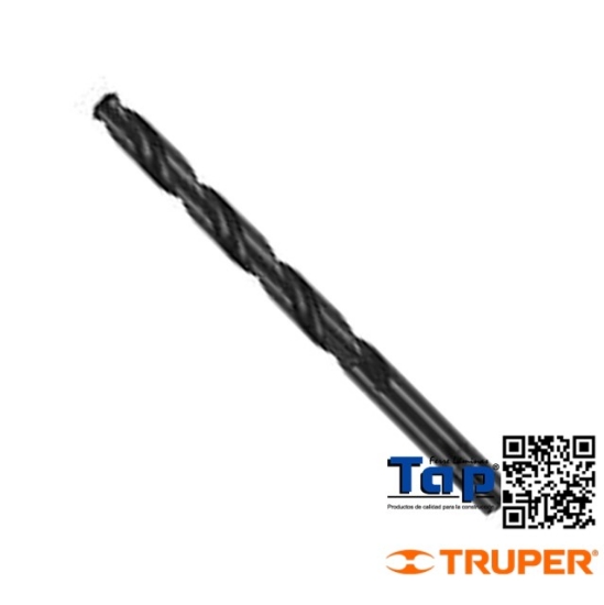 Imagen de BROCA P/METAL HSS OXIDO NEGRO ALTA VEL 7/64 TRUPER