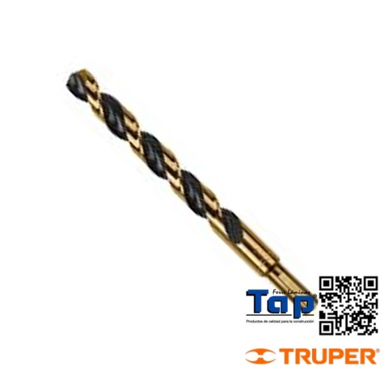 Imagen de BROCA HSS 002 7/64" TRUGOLD P METAL EN BLISTER EXPERT