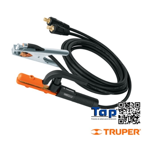 Imagen de CABLE P SOLDADORA SOMI-210X C PINZA TIERRA TRUPER