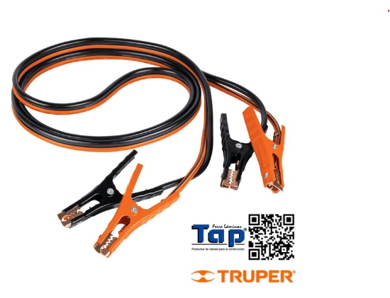 Imagen de CABLES PASA CORRIENTE 3.5 M 350 A 6 AWG C FUNDA EXPERT