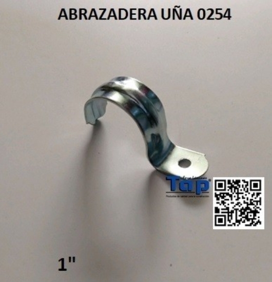 Imagen de ABRAZADERA UÑA 0254 1"