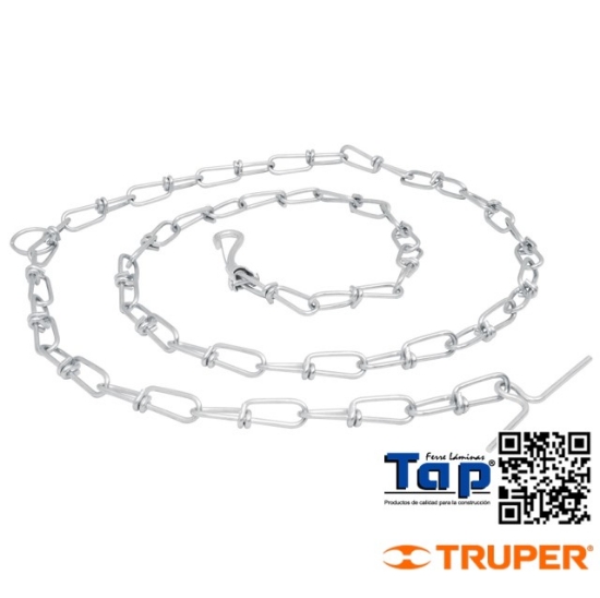 Imagen de CADENA 1.8 M AMARRE P PERRO 2.9 MM FIERO