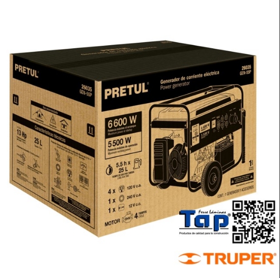 Imagen de EMPAQUE REP GEN-55P PRETUL CAJA