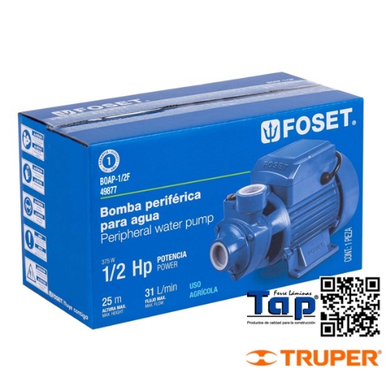 Imagen de EMPAQUE REP P BOAP-1/2"F FOSET CAJA
