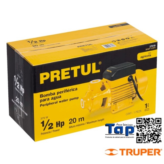 Imagen de EMPAQUE REP P BOAP-1/2"P3 PRETUL CAJA