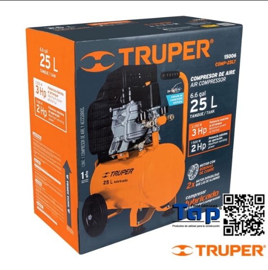 Imagen de EMPAQUE REP P COMP-25LT TRUPER CAJA