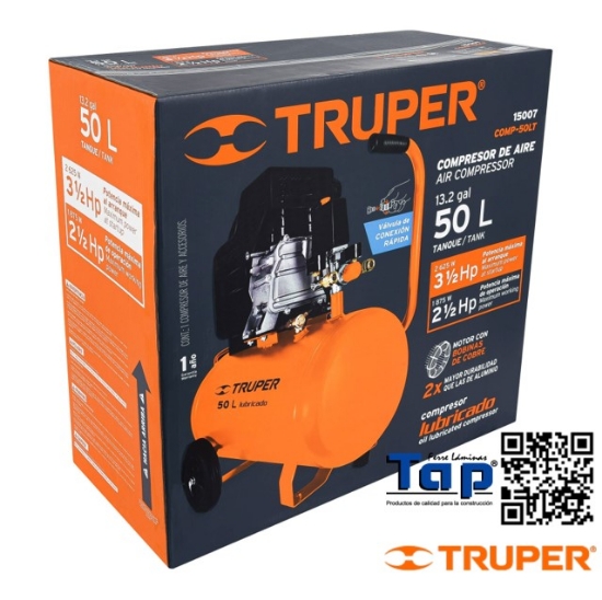 Imagen de EMPAQUE REP P COMP-50LT TRUPER CAJA