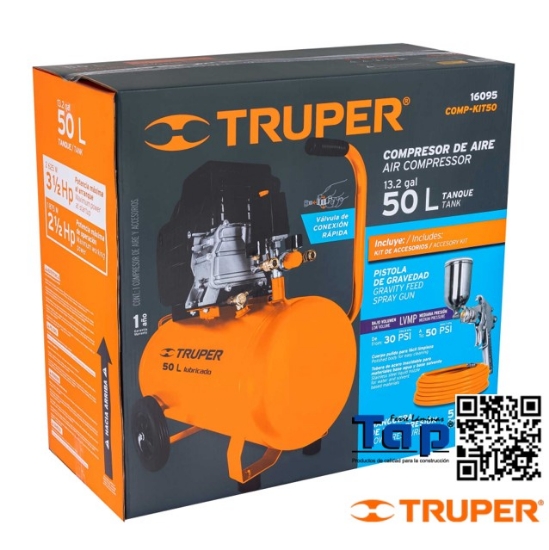 Imagen de EMPAQUE REP P COMP-KIT50 TRUPER CAJA