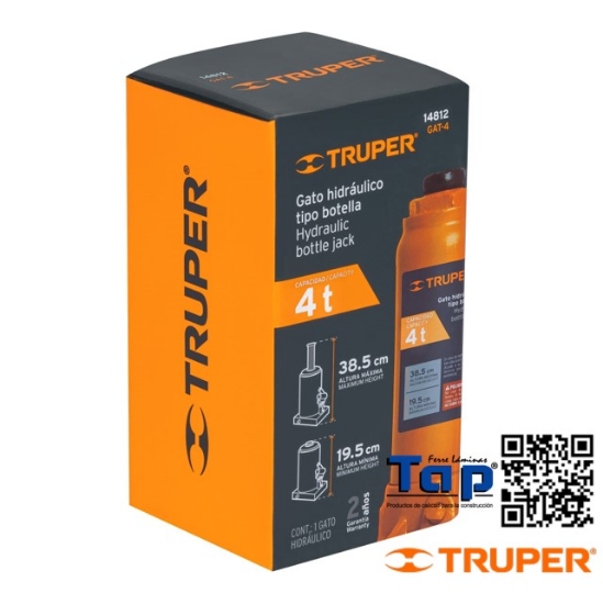 Imagen de EMPAQUE REP P GAT- 4 TRUPER CAJA