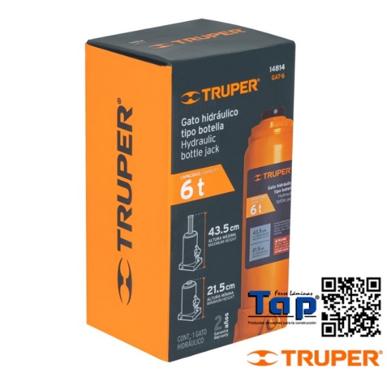 Imagen de EMPAQUE REP P GAT- 6 TRUPER CAJA