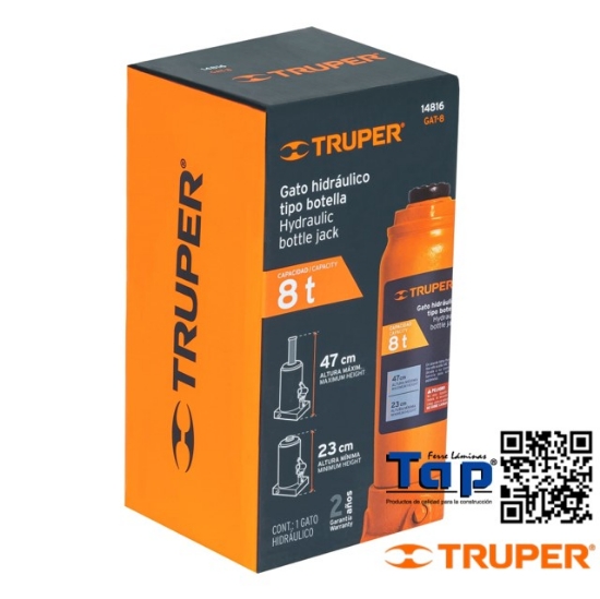 Imagen de EMPAQUE REP P GAT- 8 TRUPER CAJA