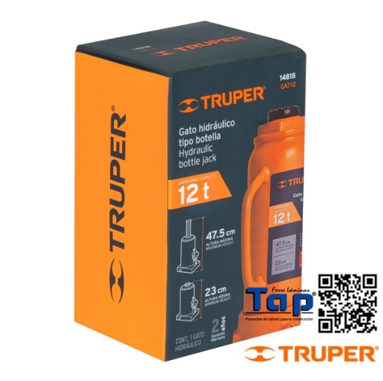 Imagen de EMPAQUE REP P GAT-12 TRUPER CAJA