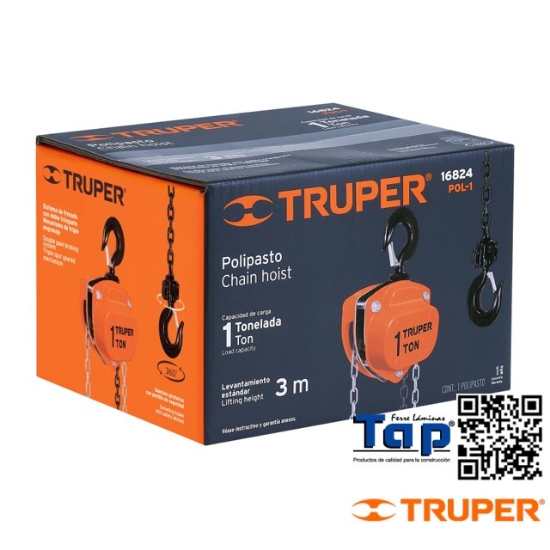 Imagen de EMPAQUE REP P POL-1 TRUPER CAJA