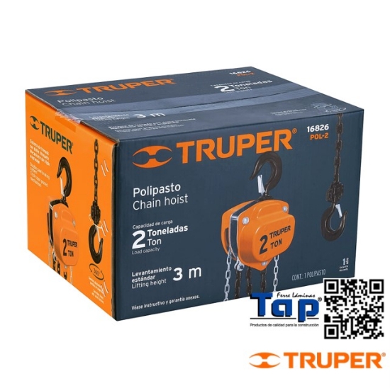 Imagen de EMPAQUE REP P POL-2 TRUPER CAJA