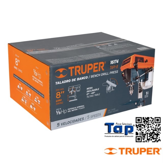 Imagen de EMPAQUE REP P TAPI-8 TRUPER CAJA