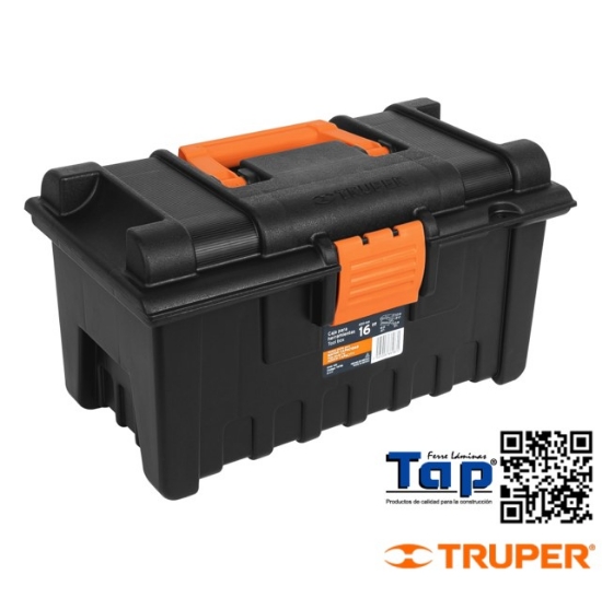 Imagen de CAJA P HERRAMIENTA 400 16" SIN COMPARTIMENTOS TRUPER
