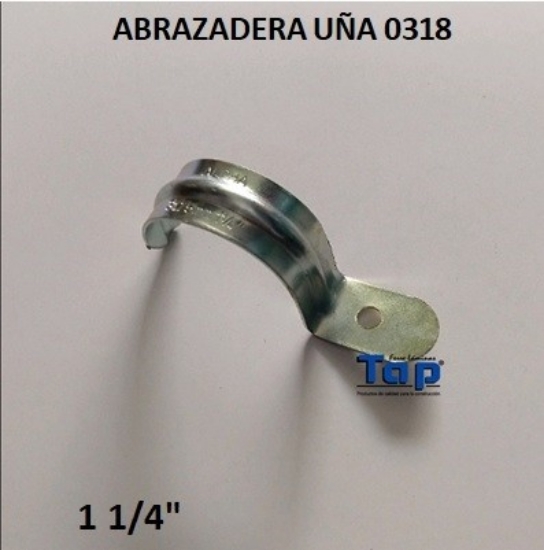 Imagen de ABRAZADERA UÑA 0318 1 1/4"