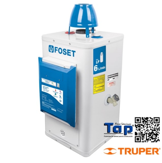 Imagen de CALENTADOR ELECTRONICO PASO 6 L 1 SERVICIO GAS L.P.
