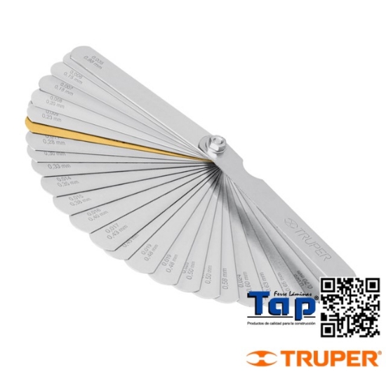 Imagen de CALIBRADOR 32 HOJAS STD / MM TRUPER