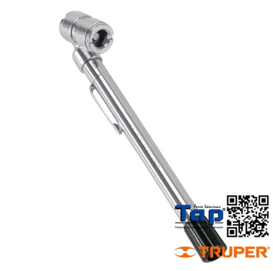 Imagen de CALIBRADOR PRESION 120 PSI CABEZA DOBLE TRUPER