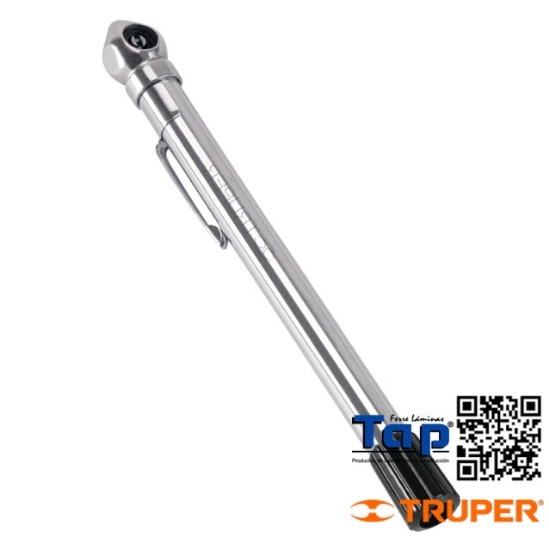 Imagen de CALIBRADOR PRESION 120 PSI CABEZA SENCILLA TRUPER