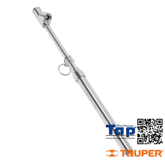 Imagen de CALIBRADOR PRESION 160 PSI CABEZA DOBLE TRUPER
