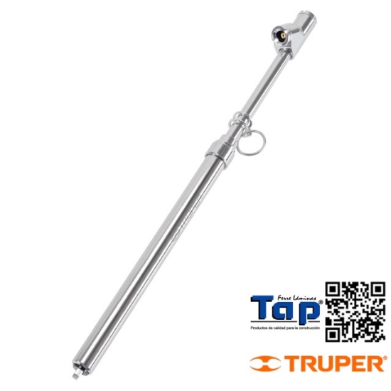 Imagen de CALIBRADOR PRESION 200 PSI CABEZA DOBLE USO RUDO TRUPER