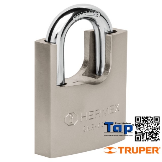Imagen de CANDADO HIERRO 60 MM C CORAZA LLAVE ANTI-GANZUA