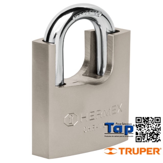 Imagen de CANDADO HIERRO 70 MM C CORAZA LLAVE ANTI-GANZUA