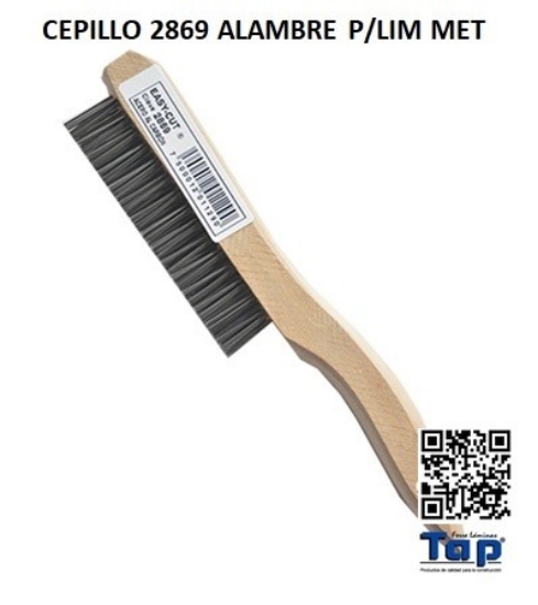 Imagen de CEPILLO 2869 ALAMBRE P/LIM MET