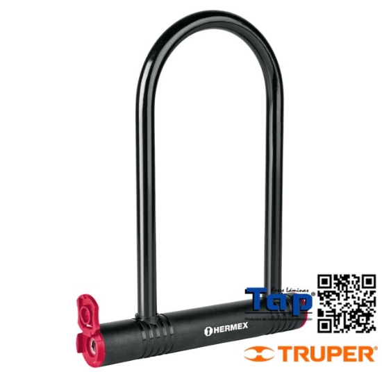 Imagen de CANDADO RIGIDO T "U" 12 MM HERMEX