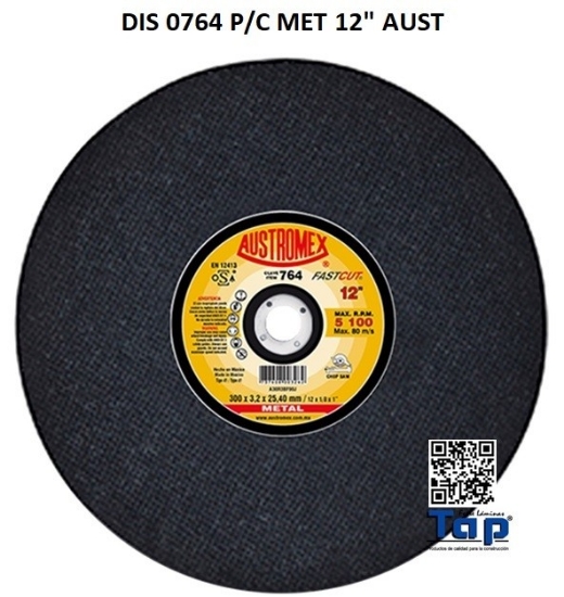 Imagen de DIS 0764 P/C MET 12" AUST