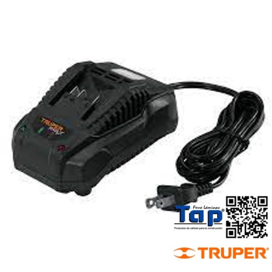 Imagen de CARGADOR BATERIAS ION LITIO 20 V TRUPER MAX