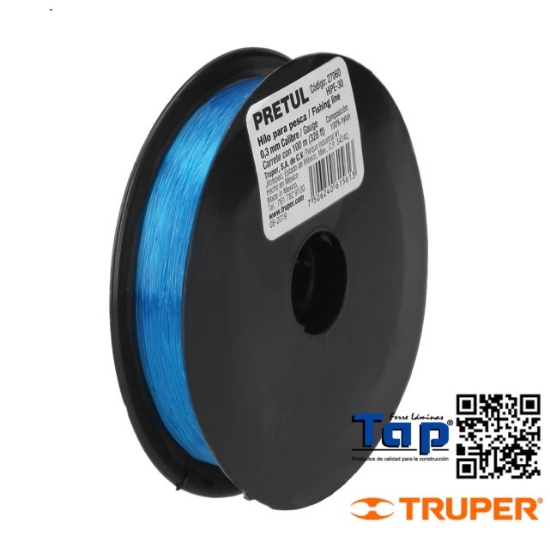 Imagen de HILO P PESCA AZUL CAL 0.30 MM CARRETE C 100 M