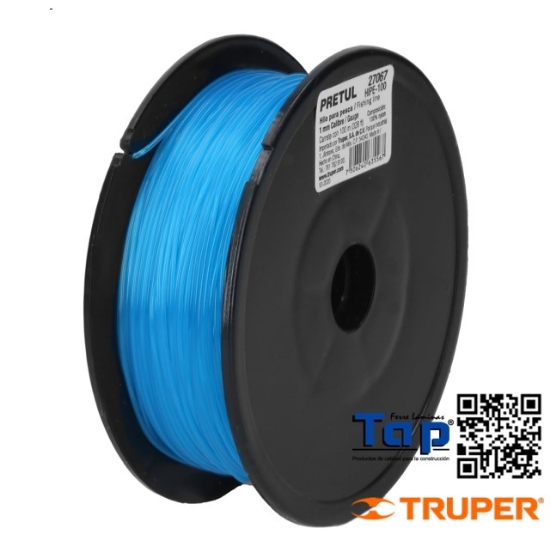 Imagen de HILO P PESCA AZUL CAL 1.00 MM CARRETE C 100 M